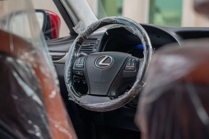 Used Lexus LS 460 L IV Facelift 2, 4.6 l, 2015 in Ajman by AMG Cars, Red color. American Specs | AUTO.AE