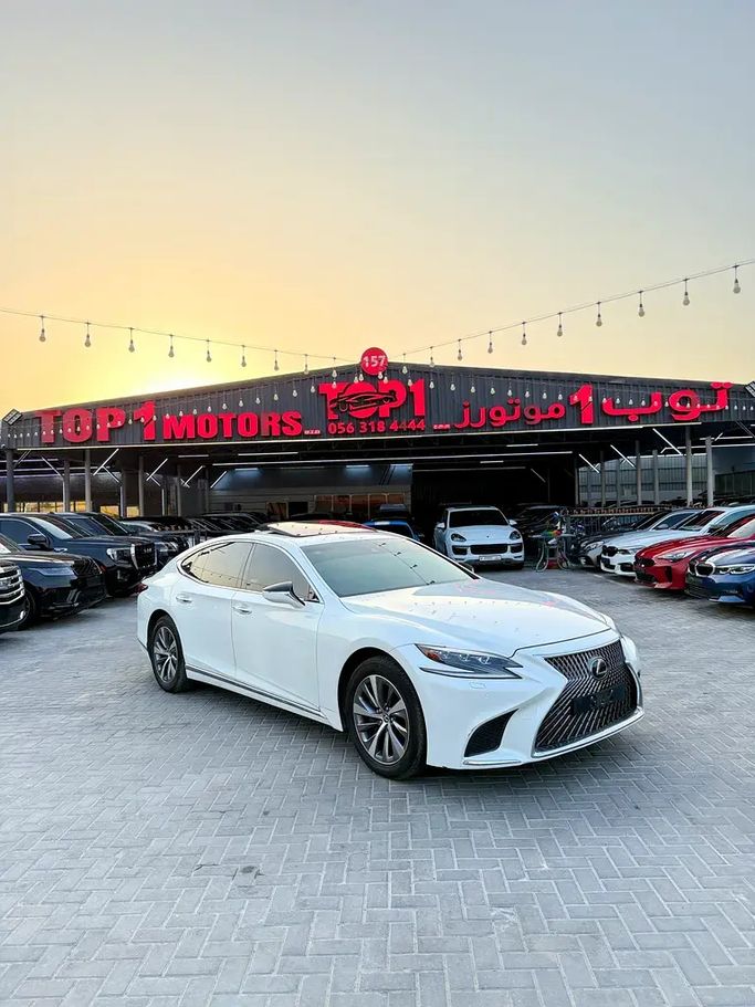 مستعملة Lexus LS 350 V, 3.5 l, 2018 في في الإمارات, عجمان من TOP 1 MOTORS، اللون أبيض. مواصفات الخليج | AUTO.AE | إعلان #283377