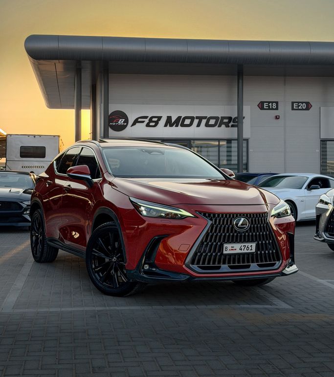 مستعملة Lexus NX 450h+ ثانياً, 2.5 l, 2023 في في عجمان من F8 MOTORS، اللون برتقالي. المواصفات الكورية | AUTO.AE | إعلان #267304