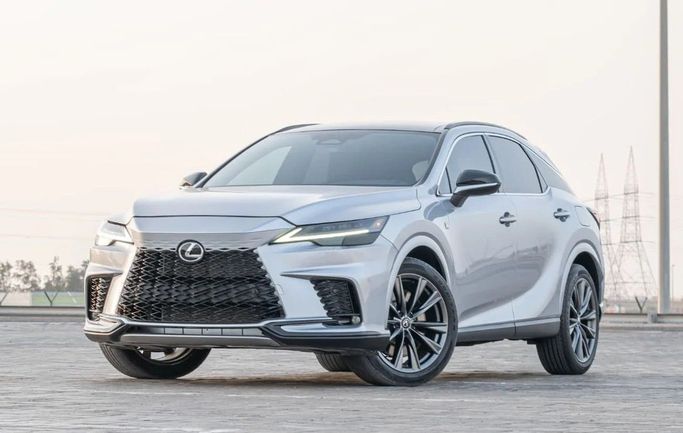 Used Lexus RX 350 V, 2.4 l, 2023 in Ajman by AMG Cars, Silver color. American Specs | AUTO.AE