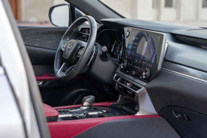 Used Lexus RX 350 V, 2.4 l, 2023 in Ajman by AMG Cars, Silver color. American Specs | AUTO.AE