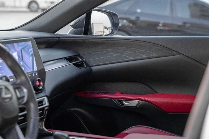 Used Lexus RX 350 V, 2.4 l, 2023 in Ajman by AMG Cars, Silver color. American Specs | AUTO.AE