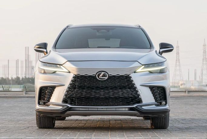 Used Lexus RX 350 V, 2.4 l, 2023 in Ajman by AMG Cars, Silver color. American Specs | AUTO.AE