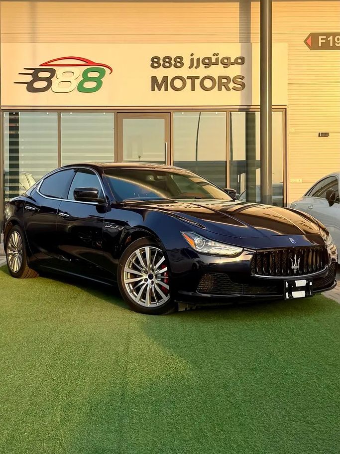 مستعملة Maserati Ghibli S Q4 ثالثاً فيس ليفت, 3.0 l, 2016 في في الإمارات, عجمان من Al Hilal Motors، اللون أزرق داكن. المواصفات الأمريكية | AUTO.AE | إعلان #282565
