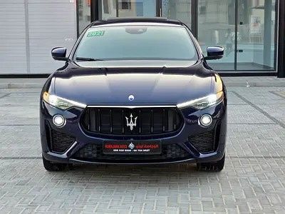 Used Maserati Levante I Facelift, 3.0 l, 2021 in UAE, Ajman by ALWAJAHA AUTO, Blue color. Korean Specs | AUTO.AE | Listing #282532