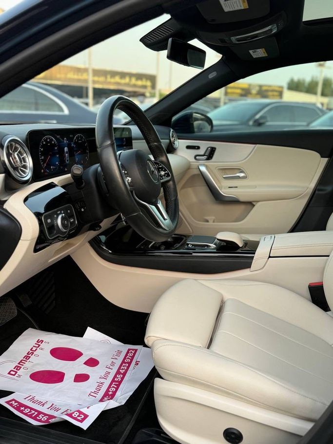 Подержанный Mercedes-Benz A-Class 220 IV (W177), 2.0 л, 2021 в Аджмане от Syria Motors Синий цвет.  | AUTO.AE