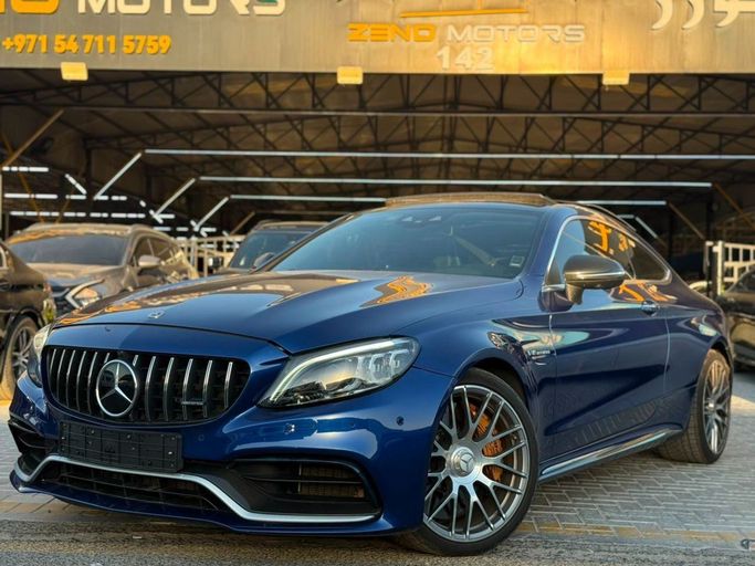مستعملة Mercedes-Benz C-Class AMG 63 AMG S عملية فيس ليفت IV (W205), 4.0 l, 2020 في في الإمارات, عجمان من Zeno Motors Fze، اللون أزرق. المواصفات الكورية | AUTO.AE | إعلان #278048