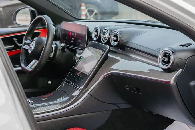 Used Mercedes-Benz C-Class 300 V (W206), 2.0 l, 2024 in Ajman by AMG Cars, White color. American Specs | AUTO.AE