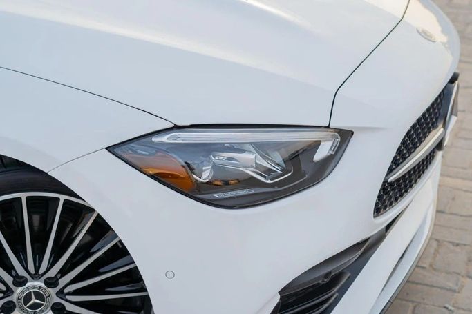 Used Mercedes-Benz C-Class 300 V (W206), 2.0 l, 2024 in Ajman by AMG Cars, White color. American Specs | AUTO.AE