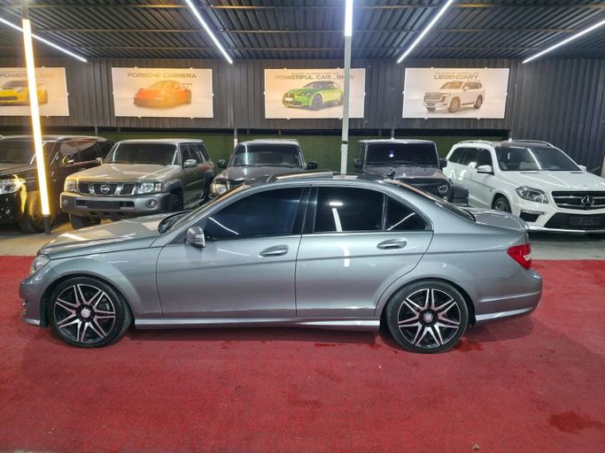 Used Mercedes-Benz C-Class 200 III (W204) Facelift, 1.8 l, 2014 in Ajman by Abu Rashid Cars , Grey color. GCC Specs | AUTO.AE