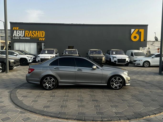 Used Mercedes-Benz C-Class 200 III (W204) Facelift, 1.8 l, 2014 in Ajman by Abu Rashid Cars , Grey color. GCC Specs | AUTO.AE