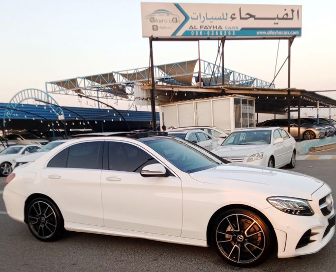 مستعملة Mercedes-Benz C-Class 260 L V (W206), 1.5 l, 2021 في في عجمان من AL FAYHA CARS، اللون أبيض. مواصفات الخليج | AUTO.AE