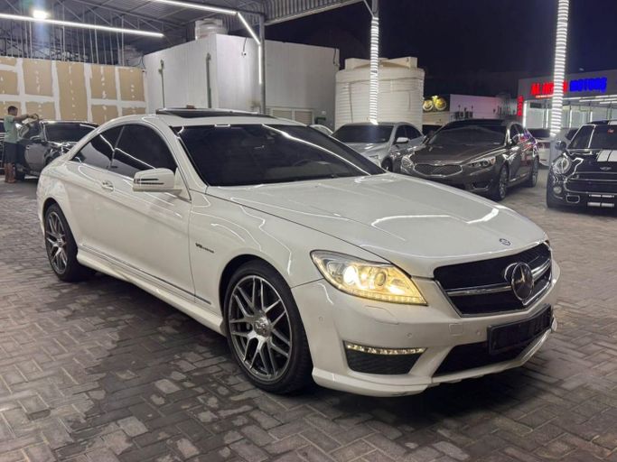 Used Mercedes-Benz CL-Class AMG 63 AMG II (C216) Facelift, 5.5 l, 2011 in Ajman by Auto Zone, White color. Other | AUTO.AE