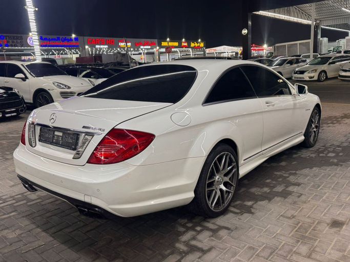 Used Mercedes-Benz CL-Class AMG 63 AMG II (C216) Facelift, 5.5 l, 2011 in Ajman by Auto Zone, White color. Other | AUTO.AE