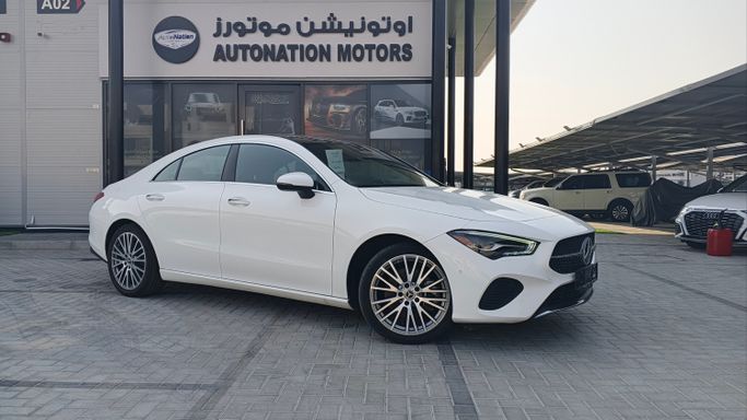 Used Mercedes-Benz CLA 250 II (C118, X118) Facelift, 2.0 l, 2025 in UAE, Ajman by AUTONATION MOTORS, White color. American Specs | AUTO.AE | Listing #279157