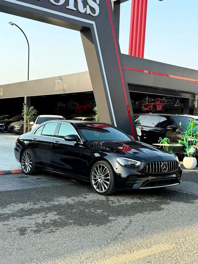 Used Mercedes-Benz E-Class 350 V (W213, S213, C238) Facelift, 2.0 l, 2021 in UAE, Ajman by Damascus Motors , Black color. Korean Specs | AUTO.AE | Listing #278765