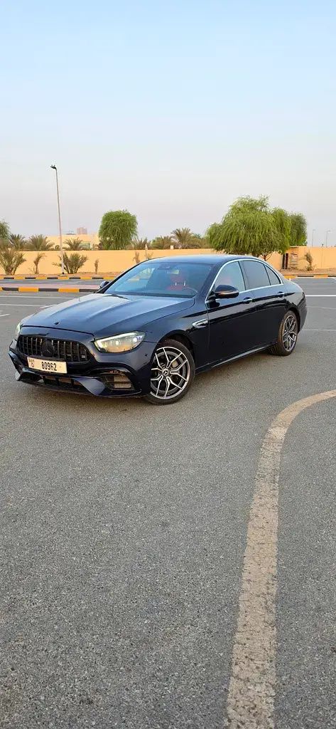 Подержанный ⁦Mercedes-Benz E-Class 300 V (W213, S213, C238) Рестайлинг, 2.0 л, 2020⁩ в ОАЭ, Аджман от SANA AL SHEHEZIN MOTORS Синий цвет. Американская | AUTO.AE | Объявление #285592