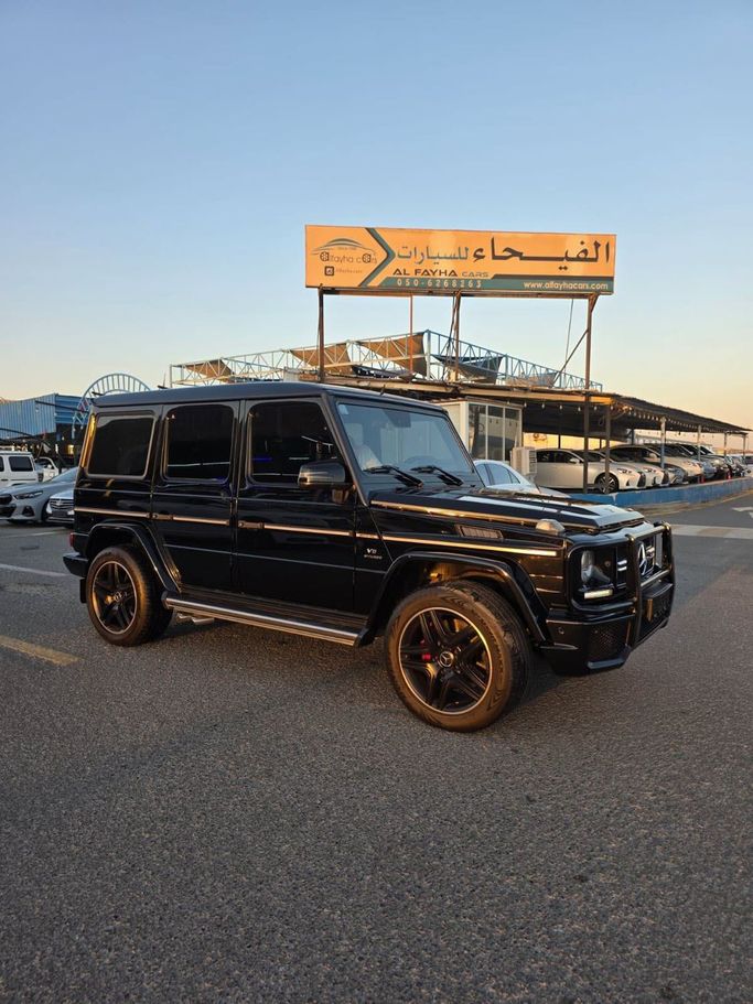 مستعملة Mercedes-Benz G-Class AMG 63 AMG I (W463) عملية فيس ليفت 2, 5.5 l, 2015 في في عجمان من AL FAYHA CARS، اللون أسود. مواصفات الخليج | AUTO.AE | إعلان #260641