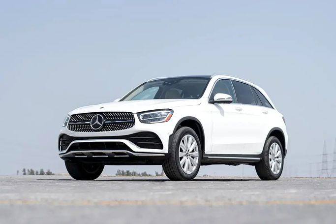 Used Mercedes-Benz GLC Coupe 300 I (C253) Facelift, 2.0 l, 2021 in UAE, Ajman by AMG Cars, White color. American Specs | AUTO.AE | Listing #278626