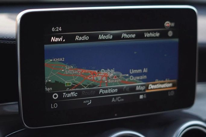 Used Mercedes-Benz GLC 300 I (X253), 2.0 l, 2018 in Ajman by AMG Cars, Blue color. American Specs | AUTO.AE