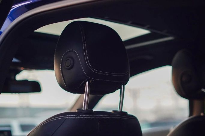 Used Mercedes-Benz GLC 300 I (X253), 2.0 l, 2018 in Ajman by AMG Cars, Blue color. American Specs | AUTO.AE