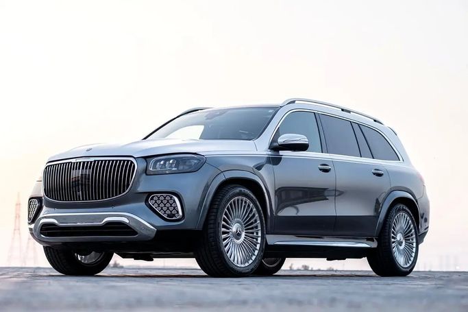 Used Mercedes-Benz GLS 450 II (X167), 3.0 l, 2021 in UAE, Ajman by AMG Cars, Grey color. American Specs | AUTO.AE | Listing #278694