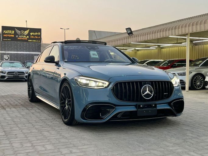 Used Mercedes-Benz S-Class AMG 63 AMG Long III (W222, C217) Facelift, 4.0 l, 2024 in Ajman by KATRJI MOTORS - قاطرجي موتورز, Black color. Japanese Specs | AUTO.AE | Listing #258731