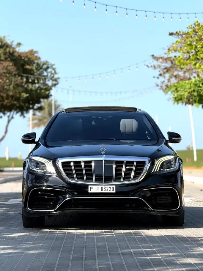 Подержанный Mercedes-Benz S-Class 550 VI (W222, C217), 4.7 л, 2014 в Аджмане от AL KHOBARA USED CARS TRD Черный цвет. Американская | AUTO.AE