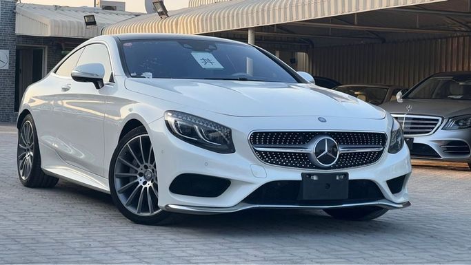 مستعملة Mercedes-Benz S-Class 500 السادس (W222، C217), 4.7 l, 2017 في في عجمان من KATRJI MOTORS - قاطرجي موتورز، اللون أبيض. المواصفات اليابانية | AUTO.AE | إعلان #246335