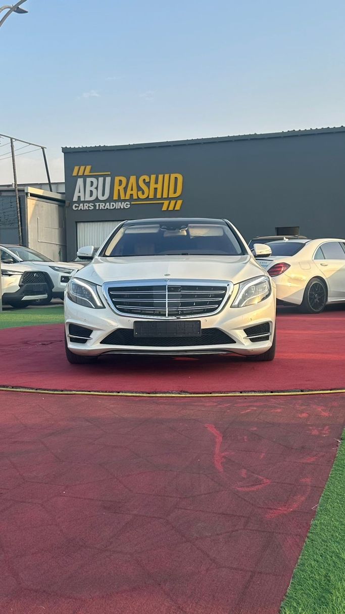 Подержанный Mercedes-Benz S-Class 500 VI (W222, C217), 4.7 л, 2015 в ОАЭ, Аджман от ALQIMMA 17 Белый цвет. GCC | AUTO.AE | Объявление #276618