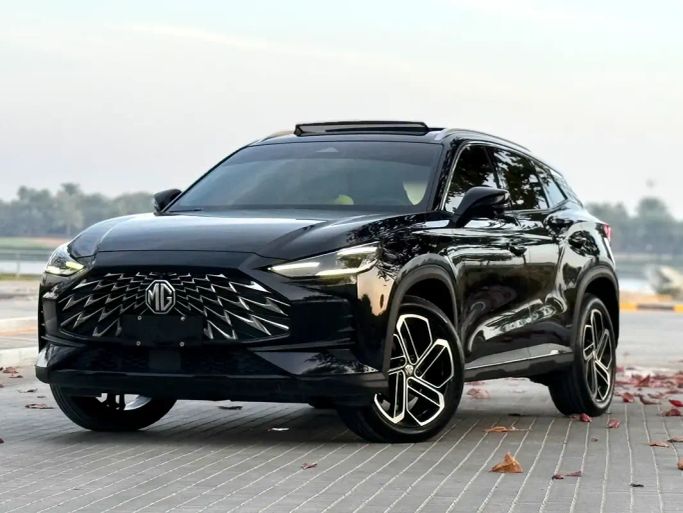 Подержанный MG One, 1.5 л, 2024 в Аджмане от AL KHOBARA USED CARS TRD Черный цвет. GCC | AUTO.AE