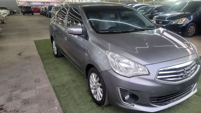 Подержанный Mitsubishi Attrage I Рестайлинг, 1.2 л, 2020 в Аджмане от Horizon International Used Cars Серебристый цвет. GCC | AUTO.AE