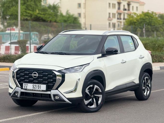 Nissan Magnite I Рестайлинг, 2026 внедорожник 5 дв.  класса в Аджмане от DIRECT AUTO белый цвет | AUTO.AE