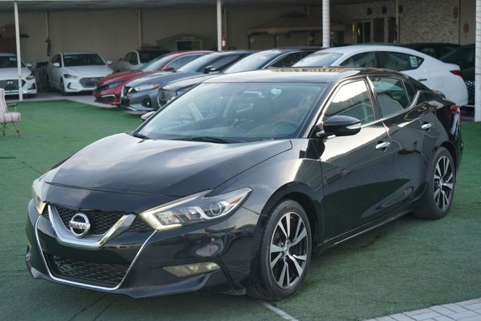 Подержанный Nissan Maxima VIII (A36) Рестайлинг, 3.5 л, 2018 в Аджмане от Syria Motors Черный цвет. Американская | AUTO.AE