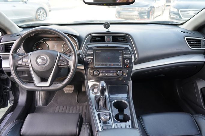 Подержанный Nissan Maxima VIII (A36) Рестайлинг, 3.5 л, 2018 в Аджмане от Syria Motors Черный цвет. Американская | AUTO.AE
