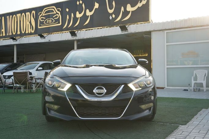 Подержанный Nissan Maxima VIII (A36) Рестайлинг, 3.5 л, 2018 в Аджмане от Syria Motors Черный цвет. Американская | AUTO.AE