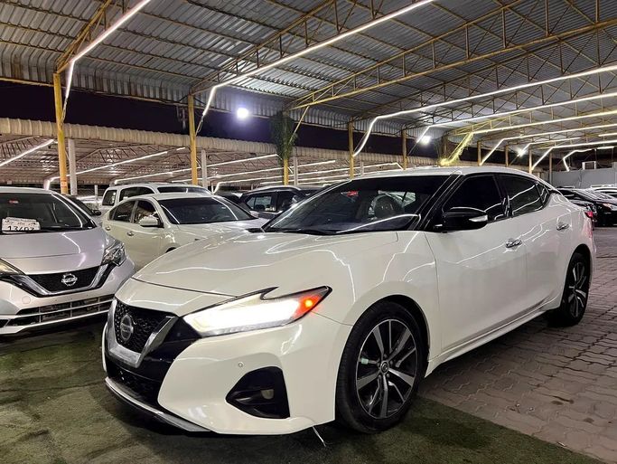 مستعملة ⁦Nissan Maxima عملية فيس ليفت VIII (A36)، 3.5 l، 2019⁩ في في الإمارات, عجمان من Horizon International Used Cars، اللون أبيض.  | AUTO.AE | إعلان #293517