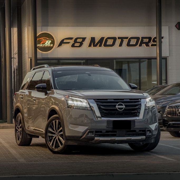 مستعملة Nissan Pathfinder V, 3.5 l, 2024 في في عجمان من F8 MOTORS، اللون رمادي. مواصفات الخليج | AUTO.AE | إعلان #267342