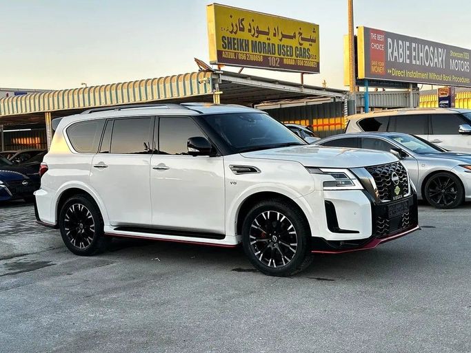 Подержанный Nissan Patrol VI (Y62) Рестайлинг 2, 5.6 л, 2022 в Аджмане от SHEIKH MORAD USED CARS Белый цвет. GCC | AUTO.AE