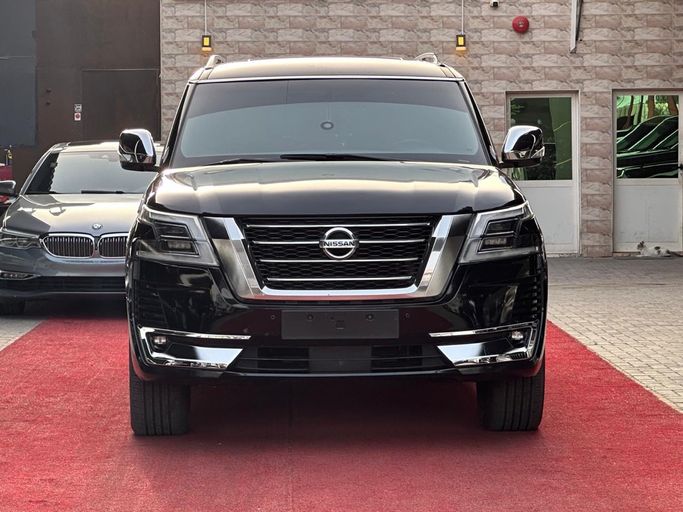 Подержанный Nissan Patrol VI (Y62), 5.6 л, 2013 в Аджмане от Al Jernas Used Cars Trading FZE Черный цвет. GCC | AUTO.AE | Объявление #269238