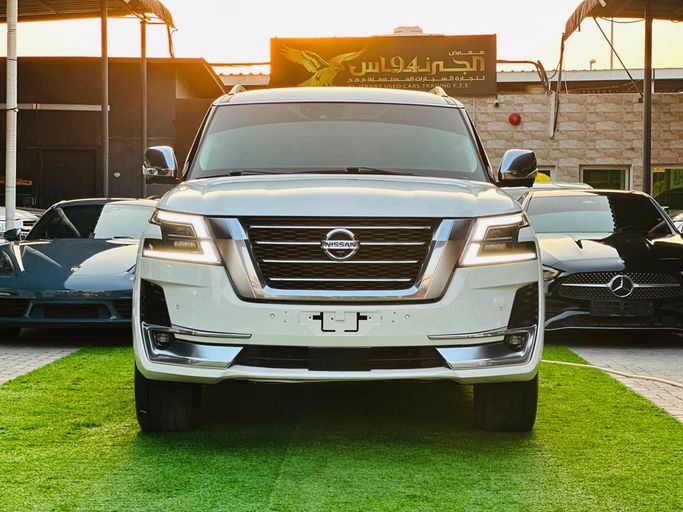 Used Nissan Patrol VI (Y62) Facelift 2, 5.6 l, 2020 in Ajman by Al Jernas Used Cars Trading FZE, Black color. GCC Specs | AUTO.AE | Listing #269270
