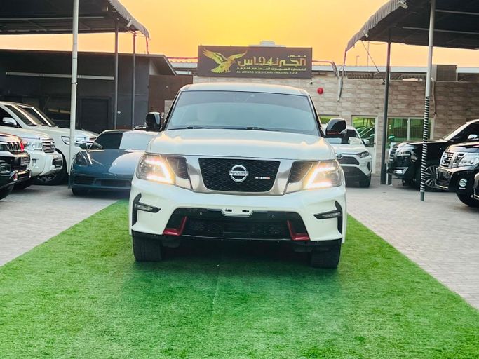 Подержанный Nissan Patrol VI (Y62) Рестайлинг, 5.6 л, 2016 в Аджмане от Al Jernas Used Cars Trading FZE Белый цвет. GCC | AUTO.AE | Объявление #270287