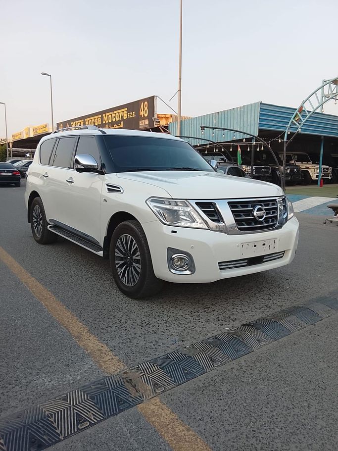 Подержанный Nissan Patrol VI (Y62) Рестайлинг, 5.6 л, 2016 в Аджмане от AL FAYHA CARS Белый цвет. GCC | AUTO.AE | Объявление #272310