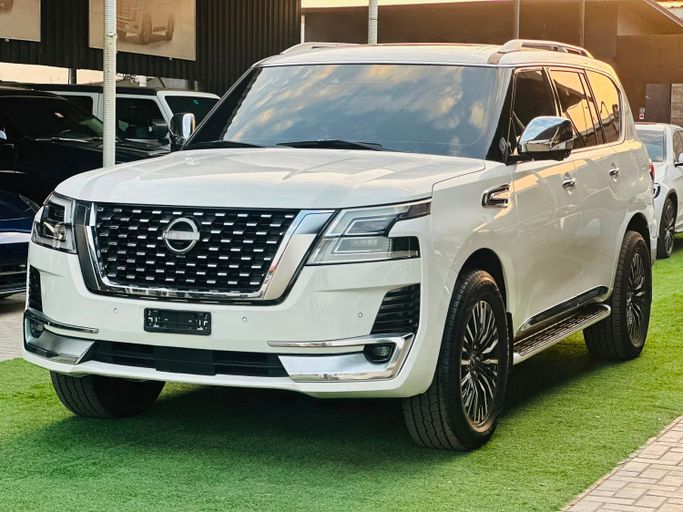 Подержанный Nissan Patrol VI (Y62) Рестайлинг 2, 5.6 л, 2020 в ОАЭ, Аджман от Al Jernas Used Cars Trading FZE Белый цвет. GCC | AUTO.AE | Объявление #274714