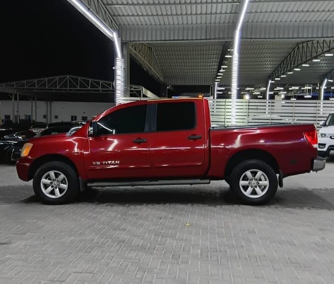 Used Nissan Titan I Facelift, 5.6 l, 2014 in Ajman by Auto Zone, Red color. Other | AUTO.AE