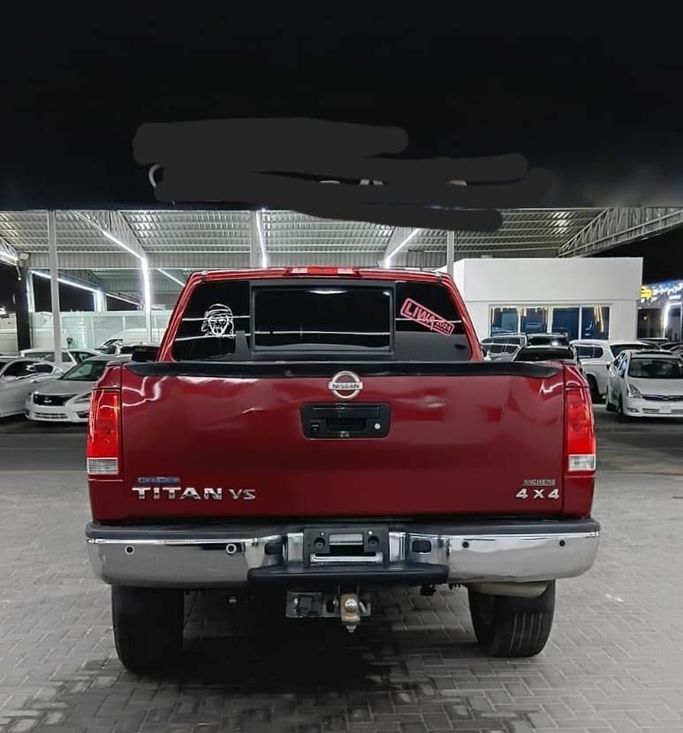 Used Nissan Titan I Facelift, 5.6 l, 2014 in Ajman by Auto Zone, Red color. Other | AUTO.AE