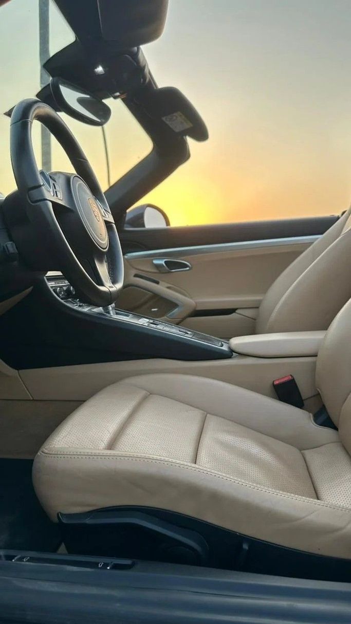 Used Porsche 718 Boxster S III (981), 3.4 l, 2016 in Ajman by Abu Rashid Cars , Brown color. GCC Specs | AUTO.AE