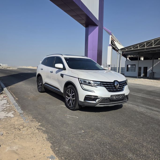 Подержанный ⁦Renault Koleos II Рестайлинг, 2.5 л, 2023⁩ в ОАЭ, Аджман Белый цвет. GCC | AUTO.AE | Объявление #292341