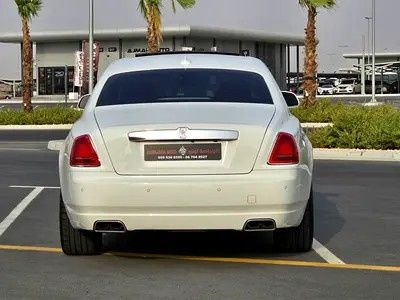 Used Rolls-Royce Ghost Black Badge RR4 Series II, 6.6 l, 2014 in UAE, Ajman by ALWAJAHA AUTO, Beige color. GCC Specs | AUTO.AE | Listing #282547 — photo 4 of 7