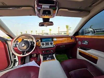 Used Rolls-Royce Ghost Black Badge RR4 Series II, 6.6 l, 2014 in UAE, Ajman by ALWAJAHA AUTO, Beige color. GCC Specs | AUTO.AE | Listing #282547 — photo 7 of 7